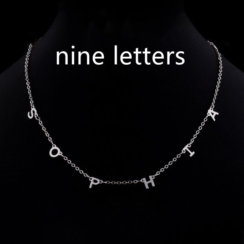 Custom Multiple Name Engraved Necklace | 304 Stainless Steel O-Chain Jewelry
