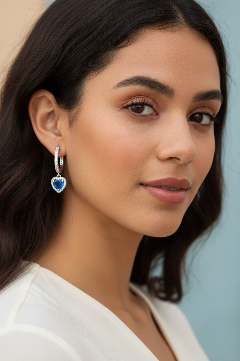 S925 Sterling Silver Fashion Earrings | Multi-Style & Multi-Color For Ladies