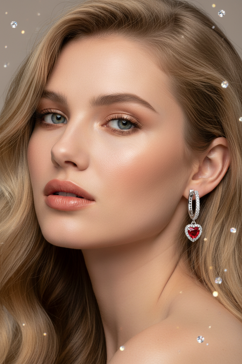 S925 Sterling Silver Fashion Earrings | Multi-Style & Multi-Color For Ladies