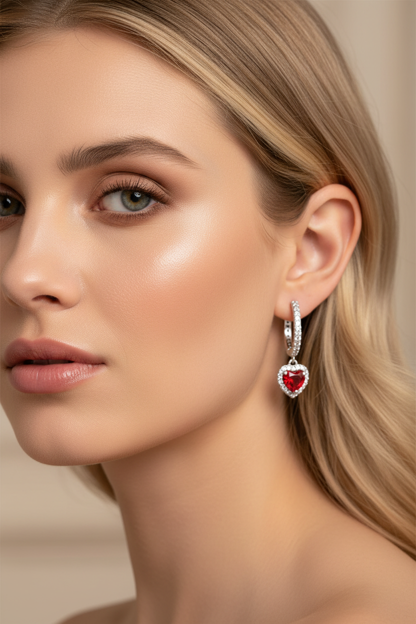 S925 Sterling Silver Fashion Earrings | Multi-Style & Multi-Color For Ladies