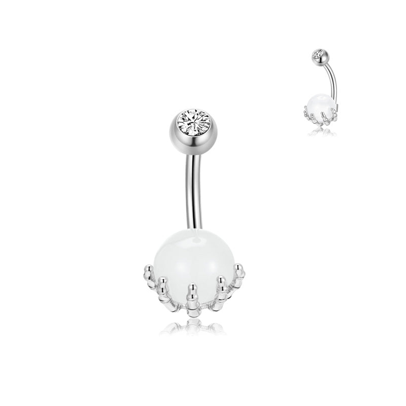 14G Skeleton Claw Belly Button Ring Adjustable Piercing For Women | US Fast Ship