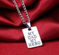 My Dad My Hero Necklace On Sale