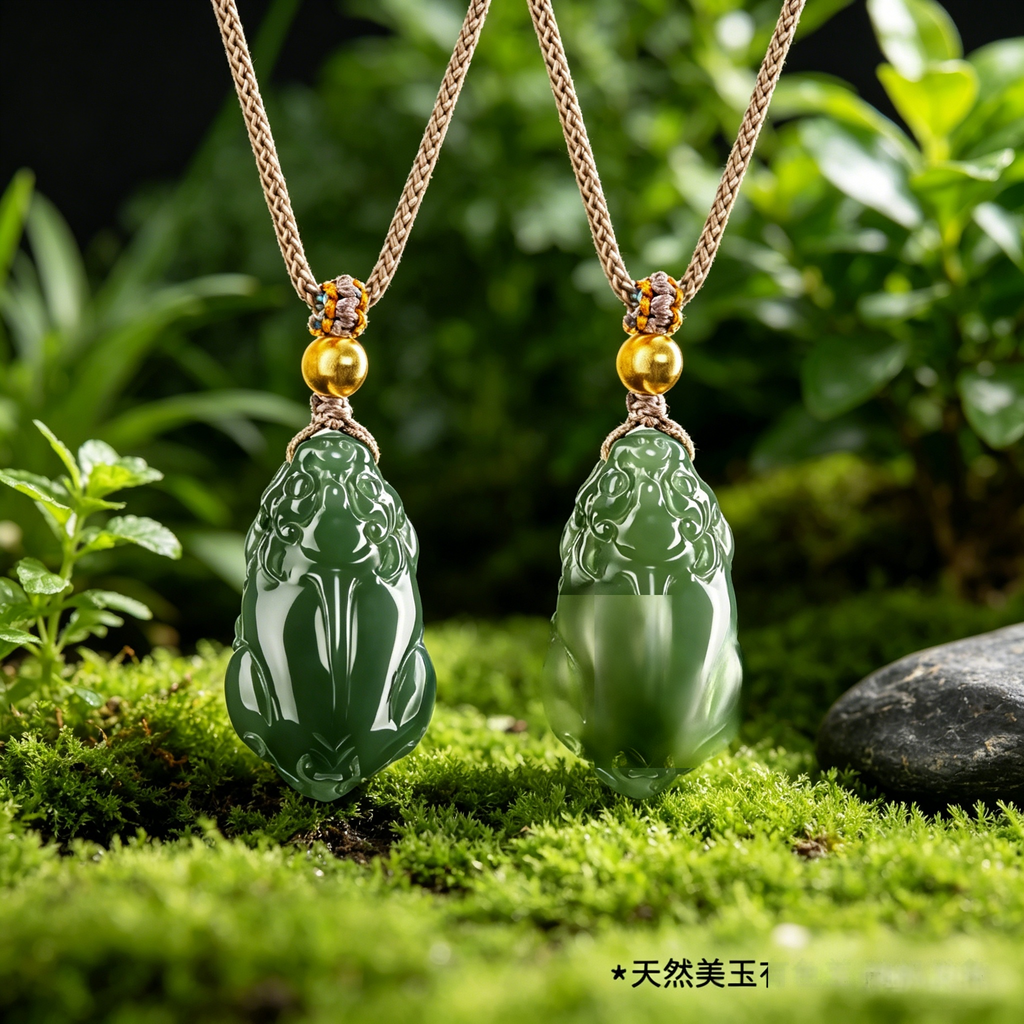 Natural Hetian Jade Pixiu Pendant Necklace with Gold Bead, Feng Shui Talisman for Wealth & Protection, Hand-Carved Oriental Lucky Jewelry Gift,  anniversary gift、valentines gift、gift for girlfriend