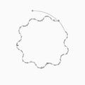 Minimalist Wave Pattern Adjustable Necklace Chic Small Design Sense Women Clavicle Chain Fashion Daily Jewelry on sale|US Fast Ship