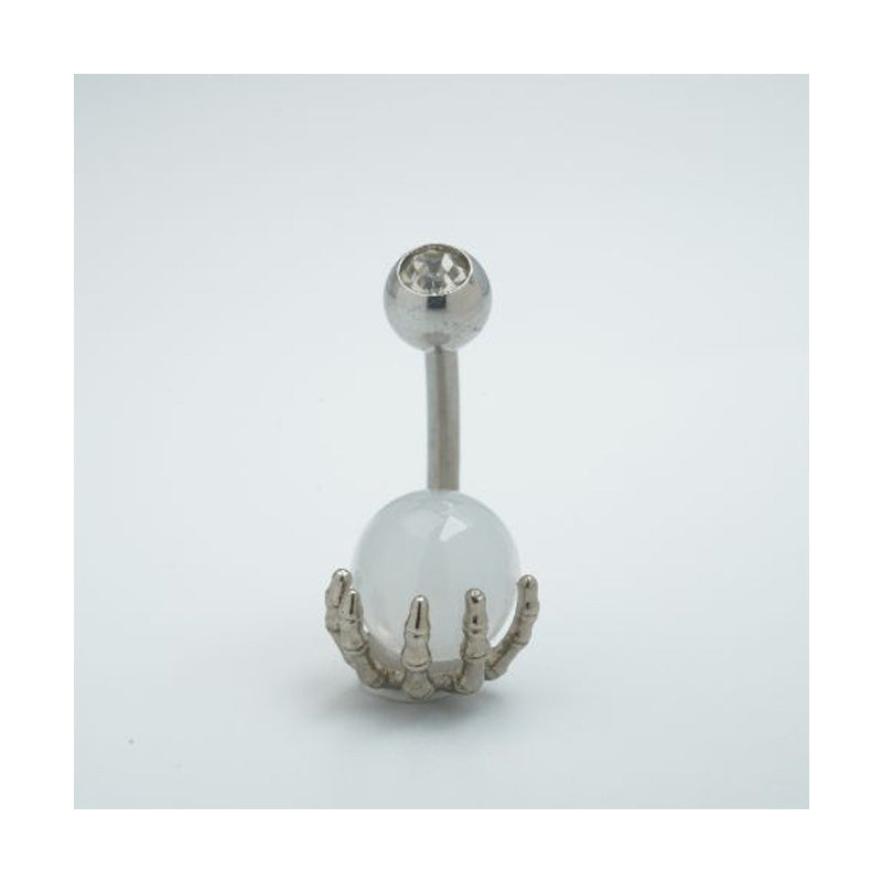 14G Skeleton Claw Belly Button Ring Adjustable Piercing For Women | US Fast Ship