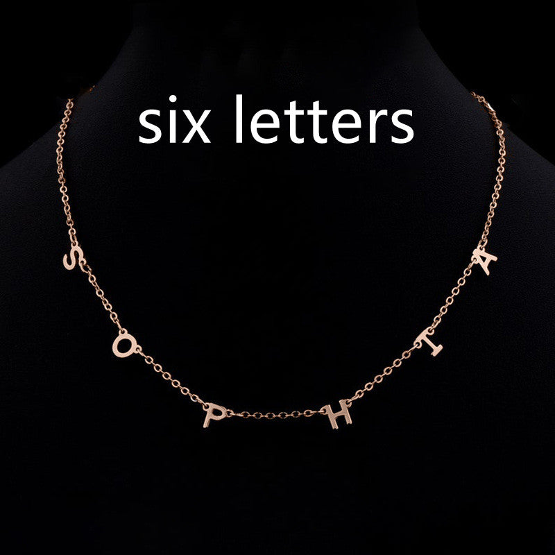 Custom Multiple Name Engraved Necklace | 304 Stainless Steel O-Chain Jewelry