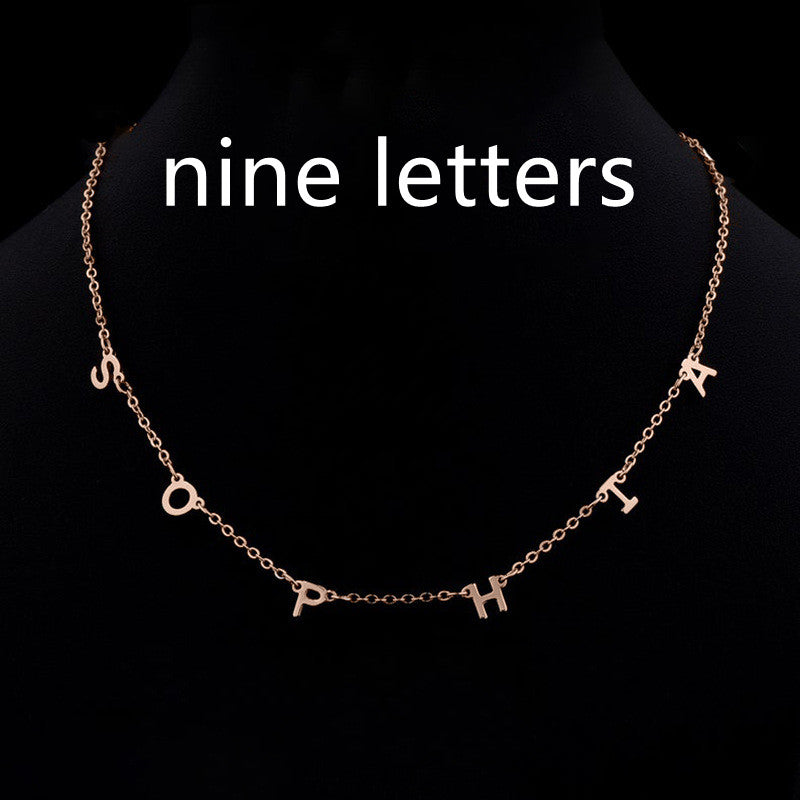 Custom Multiple Name Engraved Necklace | 304 Stainless Steel O-Chain Jewelry