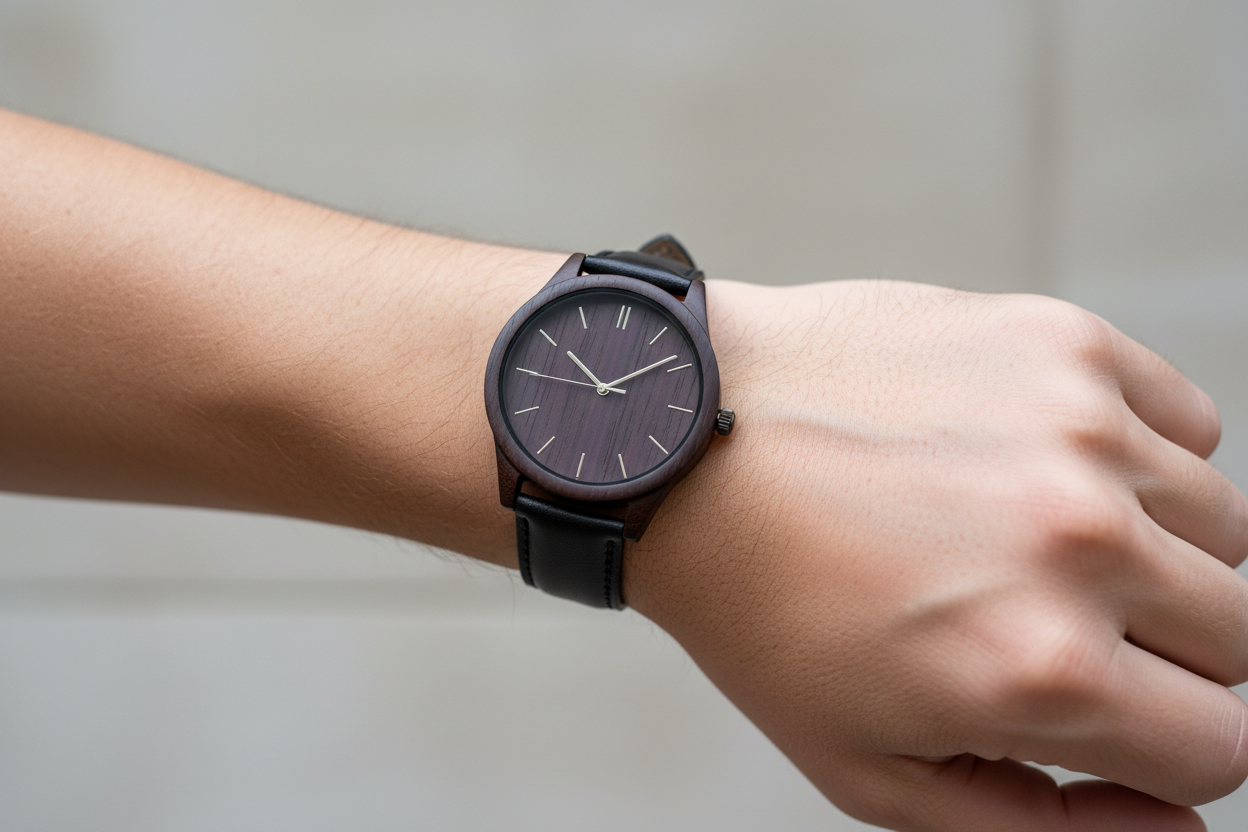 Premium Custom Engraved Wooden Watch | Perfect Father’s Day Gift For Dad