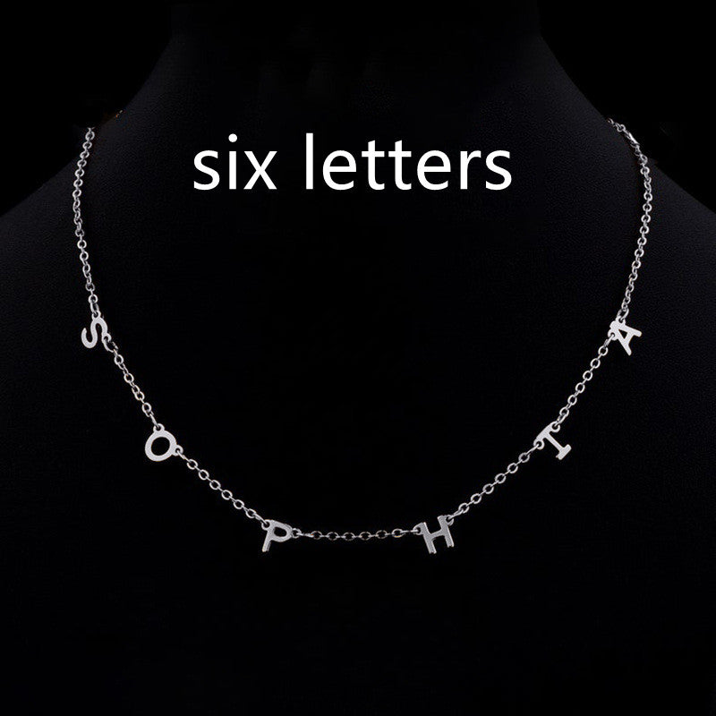 Custom Multiple Name Engraved Necklace | 304 Stainless Steel O-Chain Jewelry