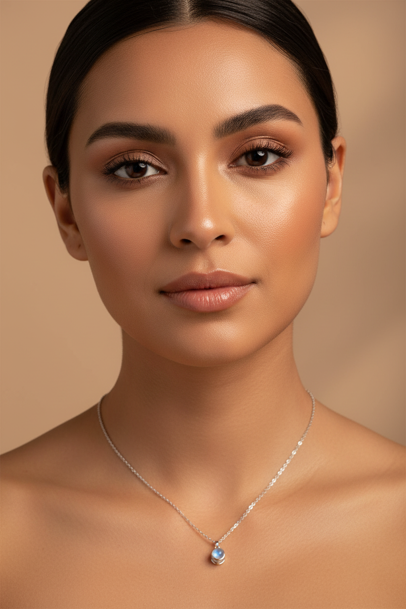 Custom Hidden Photo Projection Necklace | Ritual Sentimental Jewelry