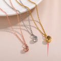 Custom Hidden Photo Projection Necklace | Ritual Sentimental Jewelry