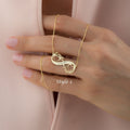 Custom Multi-Name Letter Necklace | Adjustable Stainless Steel Keepsake Jewelry