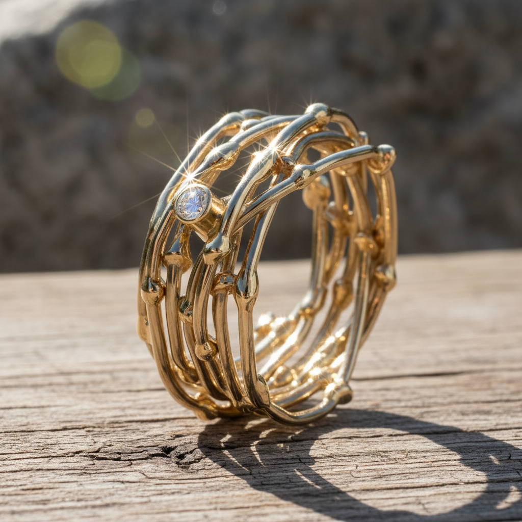 Vintage Court Style Ring Design SenseVintage Court Style Winding Vine Ring | Full Shopify Viral Listing Copy Winding Vine Ring Personality Trend
