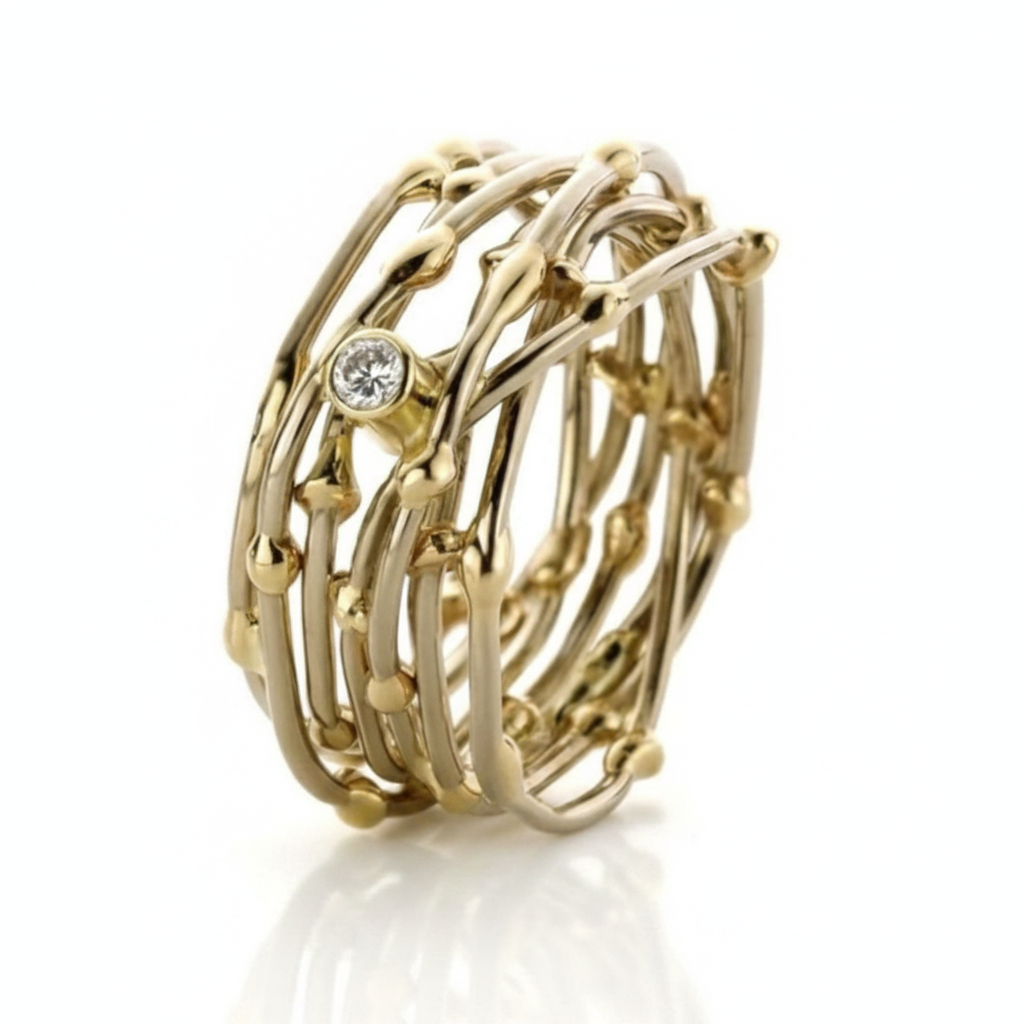 Vintage Court Style Ring Design SenseVintage Court Style Winding Vine Ring | Full Shopify Viral Listing Copy Winding Vine Ring Personality Trend