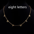 Custom Multiple Name Engraved Necklace | 304 Stainless Steel O-Chain Jewelry