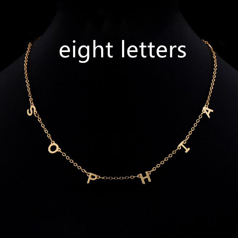 Custom Multiple Name Engraved Necklace | 304 Stainless Steel O-Chain Jewelry
