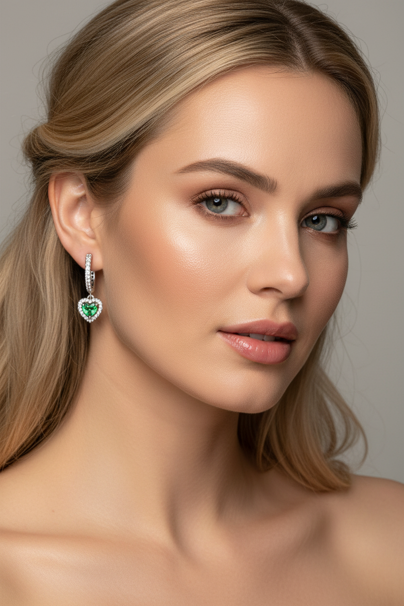 S925 Sterling Silver Fashion Earrings | Multi-Style & Multi-Color For Ladies