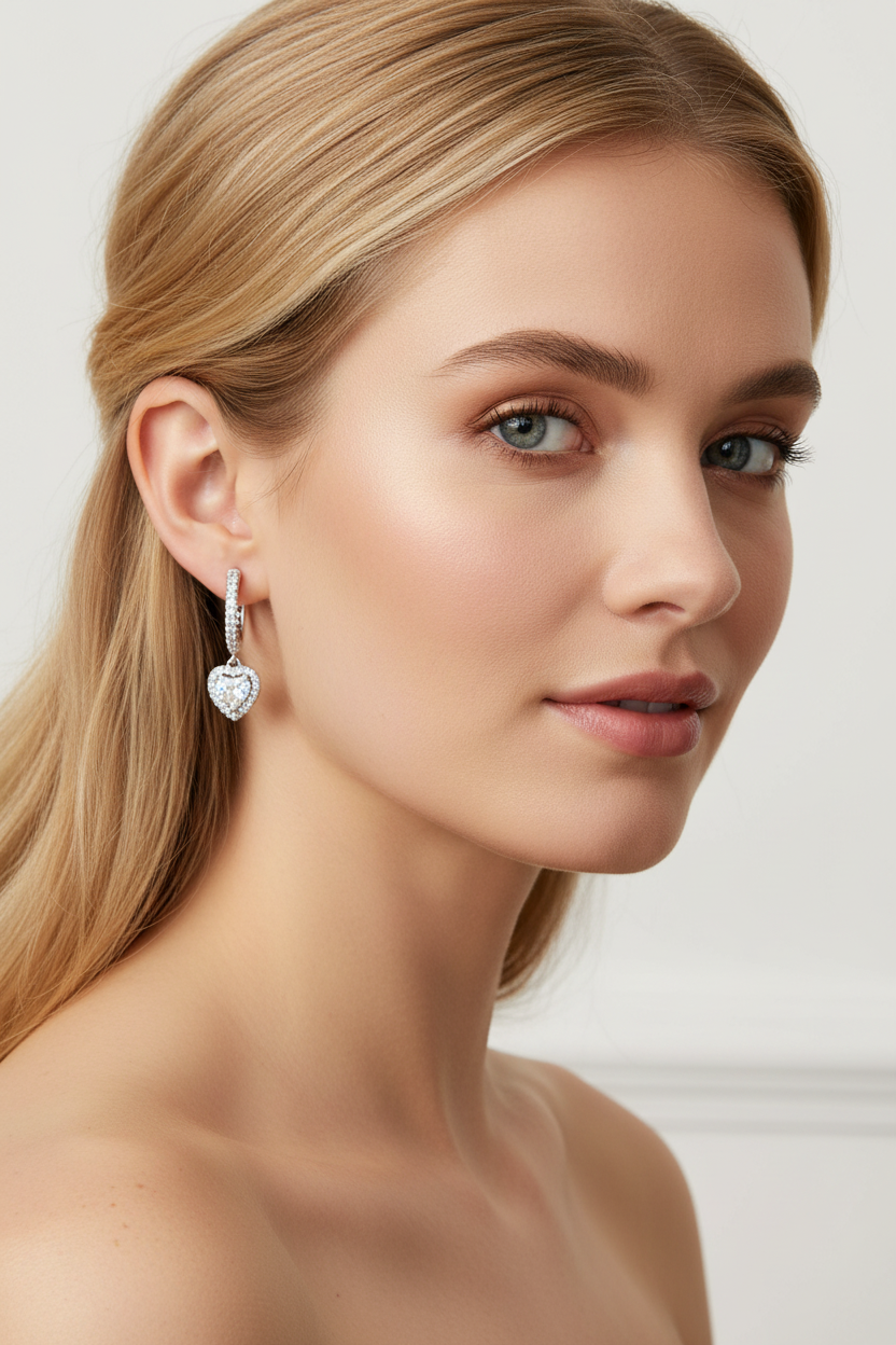 S925 Sterling Silver Fashion Earrings | Multi-Style & Multi-Color For Ladies