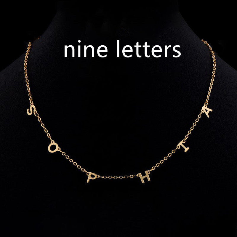 Custom Multiple Name Engraved Necklace | 304 Stainless Steel O-Chain Jewelry