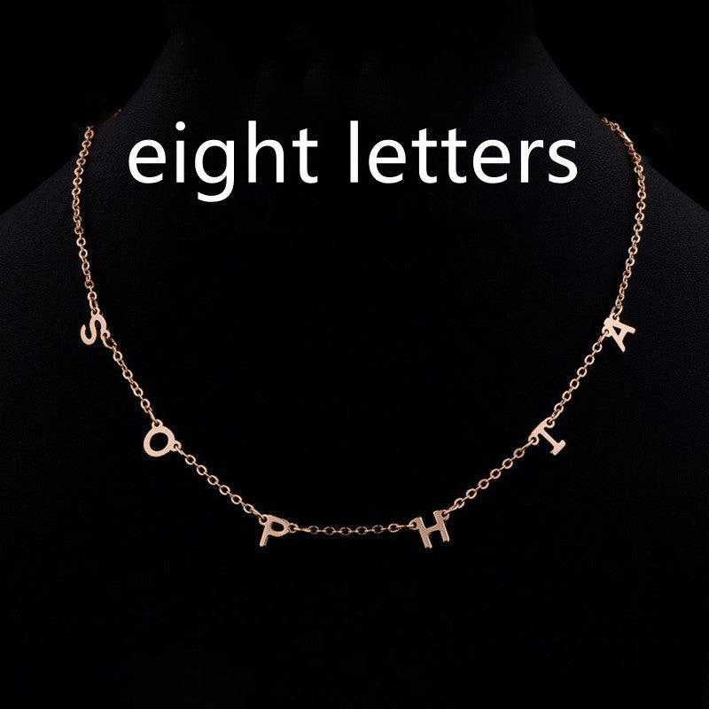 Custom Multiple Name Engraved Necklace | 304 Stainless Steel O-Chain Jewelry