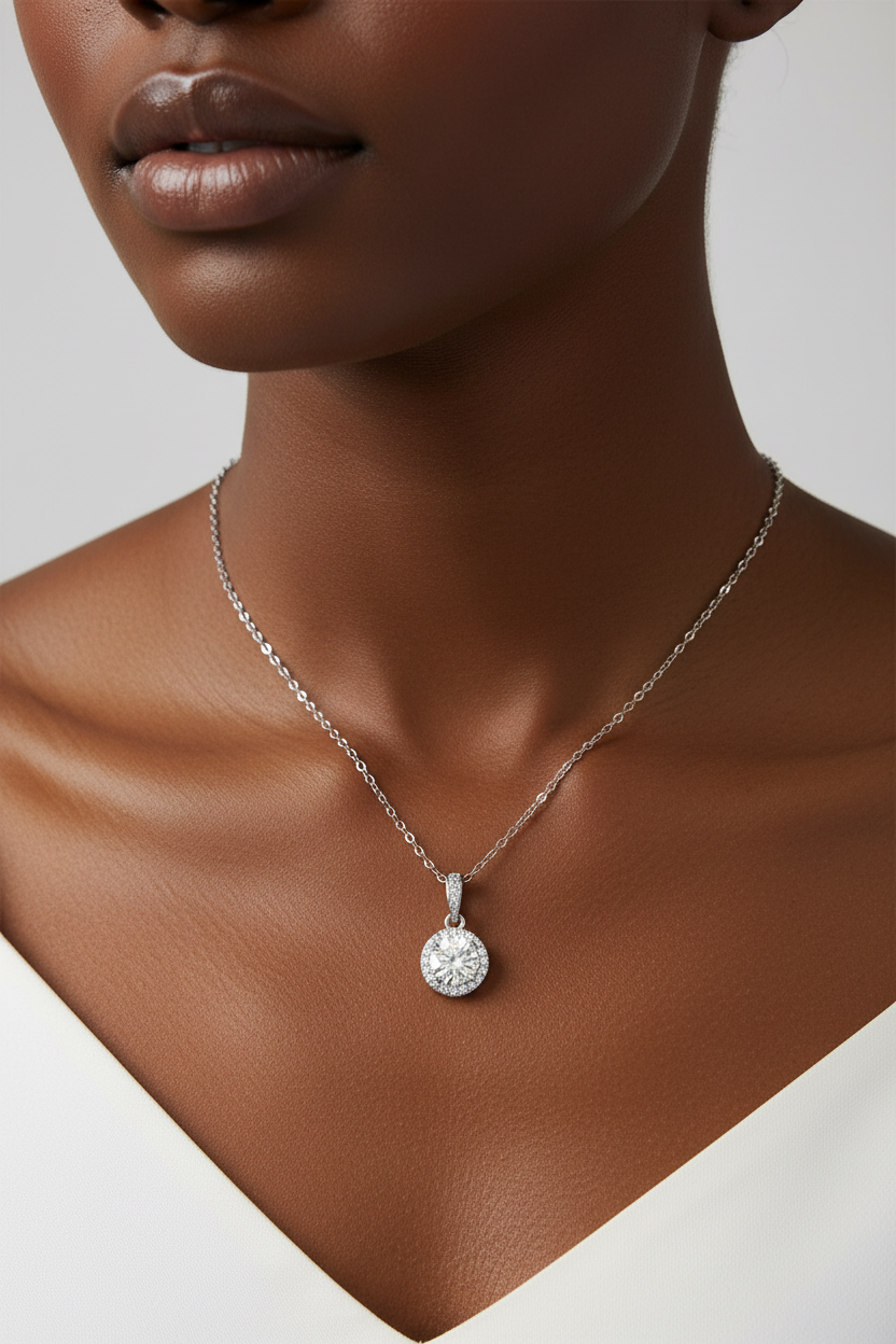 Flash Sale + US Fast Ship | Stylish Geometric Cross Chain Silver Necklace, Elegant Daily Jewelry Gift for Her