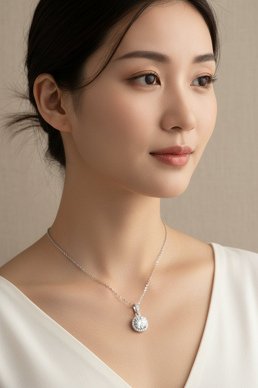 Flash Sale + US Fast Ship | Stylish Geometric Cross Chain Silver Necklace, Elegant Daily Jewelry Gift for Her