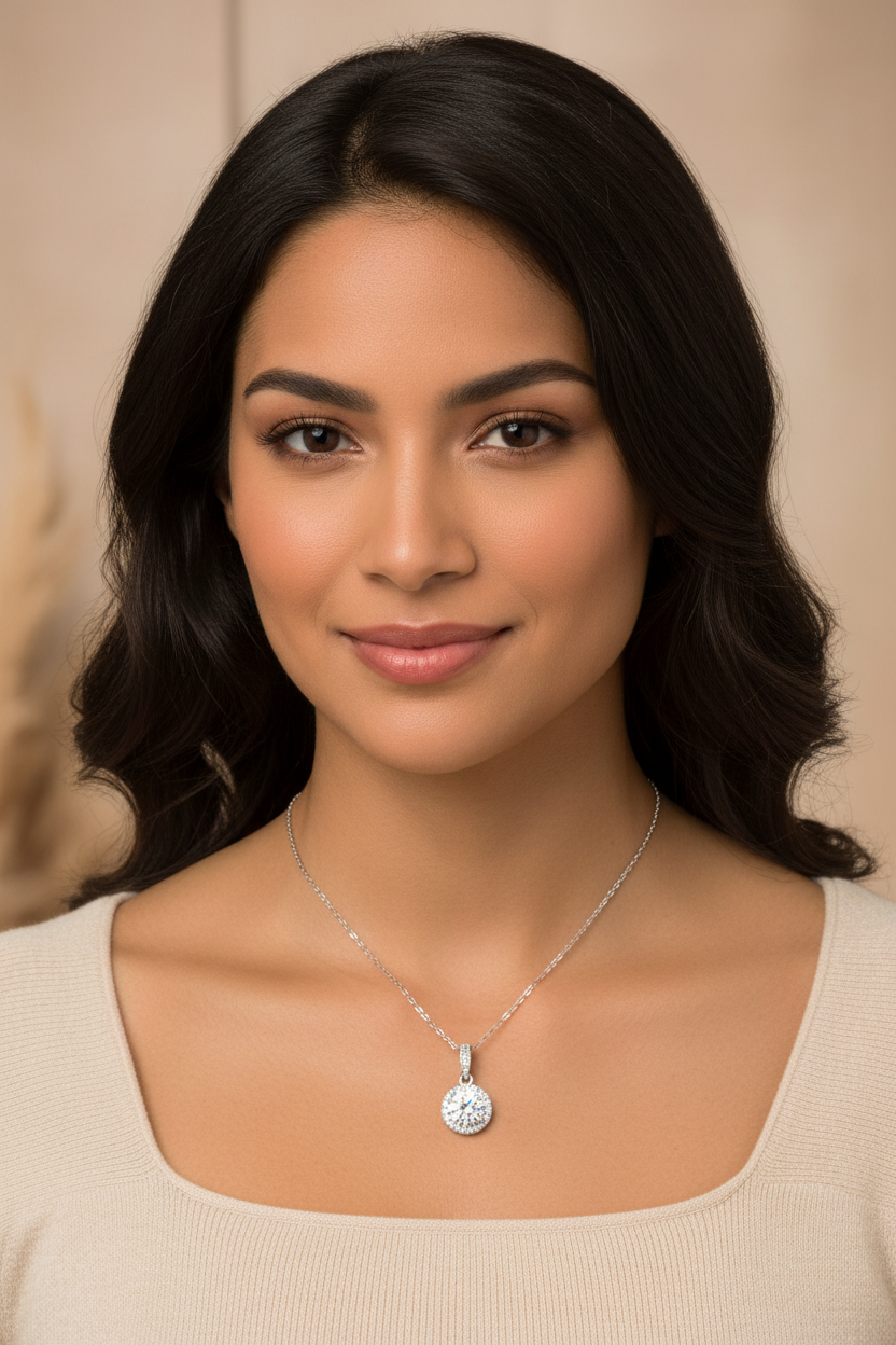 Flash Sale + US Fast Ship | Stylish Geometric Cross Chain Silver Necklace, Elegant Daily Jewelry Gift for Her
