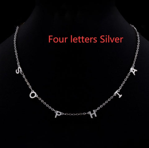 Custom Multiple Name Engraved Necklace | 304 Stainless Steel O-Chain Jewelry